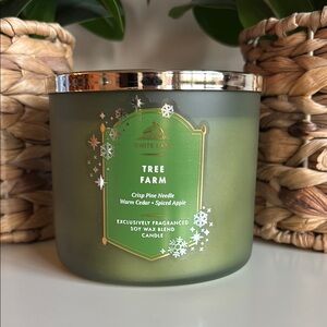 Tree Farm 3-Wick Bath & Body Works Candle
